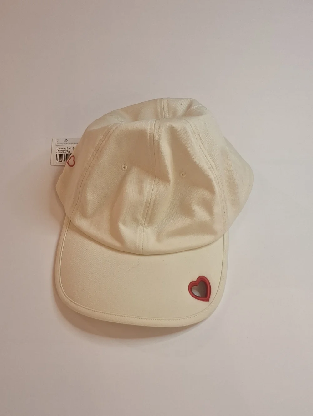 NWT LULULEMON classic Ball Cap Heart Valentines Edition S/M